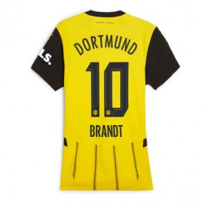 Billiga Borussia Dortmund Julian Brandt #10 Hemmatröja Dam 2024-25 Kortärmad